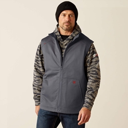 Ariat Flame Resistant Basic Insulated Vest | Iron Grey 