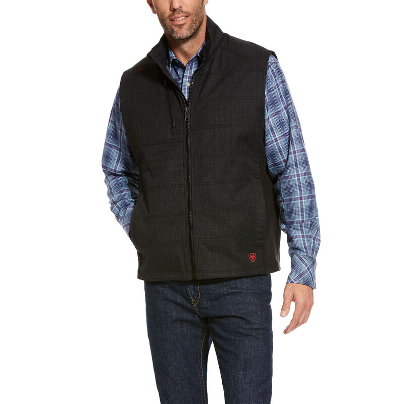 Flame resistant outlet vest