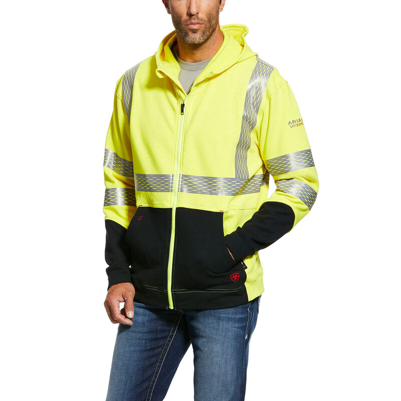 Ariat Flame Resistant Hi Vis Zip Hoodie