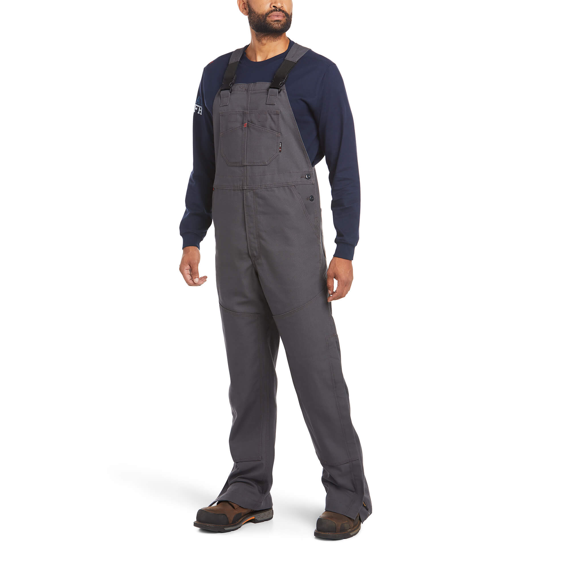 Fire retardant best sale denim bib overalls