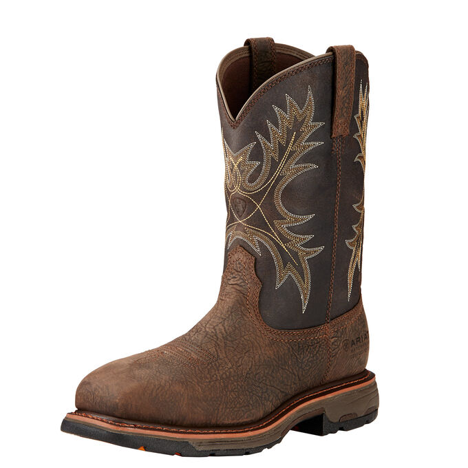 Ariat steel toe western boots online