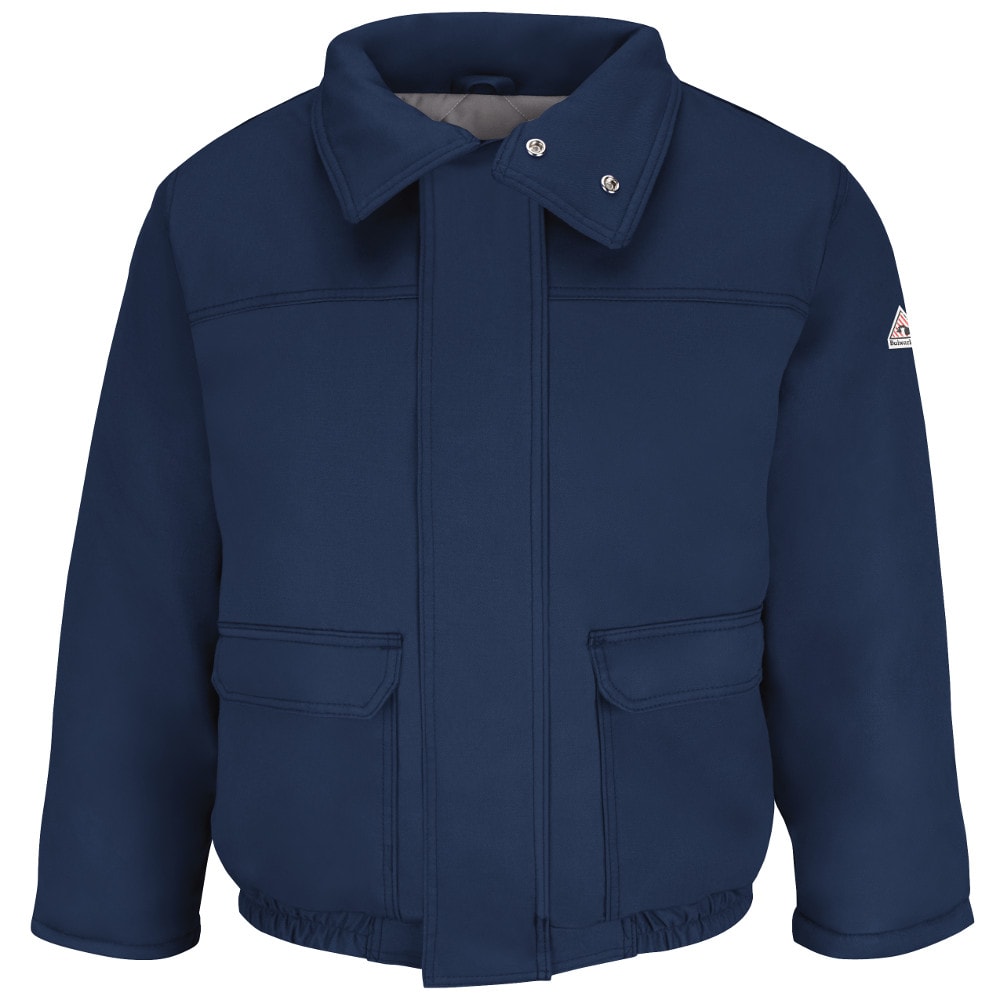 Men s FR Bulwark Bomber Jacket in Navy JLR8NV