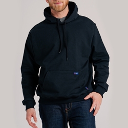 Lapco Flame Resistant 12.5oz Hoodie Sweatshirt | Black 