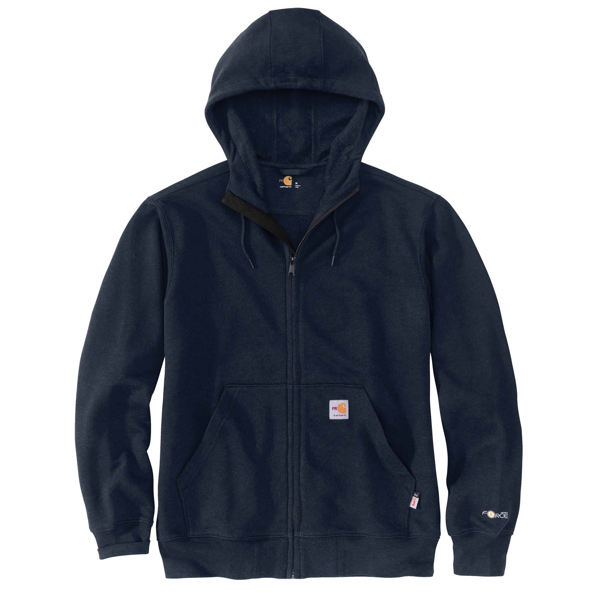 Carhartt men's midweight hooded zip front sweatshir sale