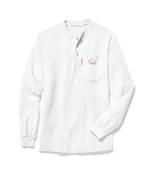 USA Fabric Henley T-Shirt | Rasco FR FR0101UNV