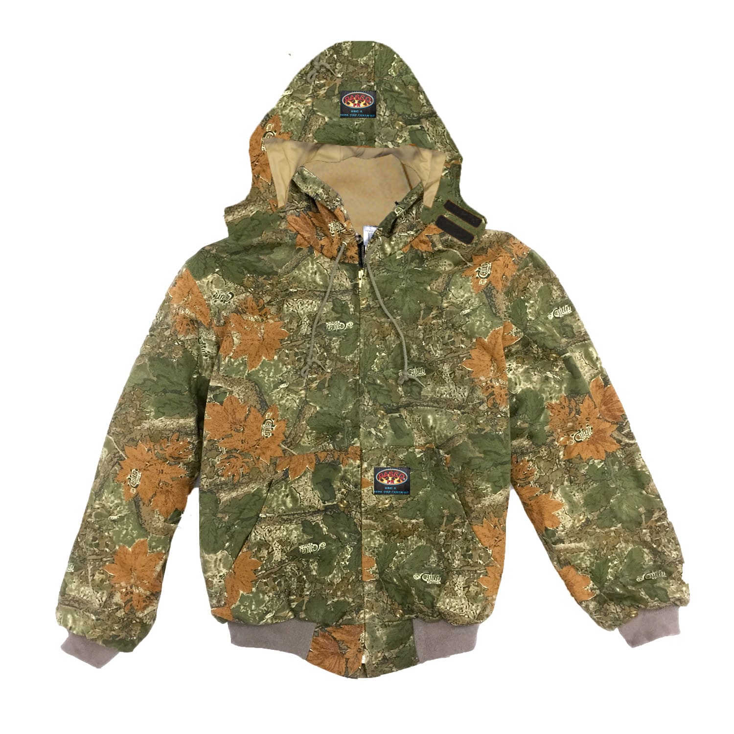 camo hoodie jacket men's