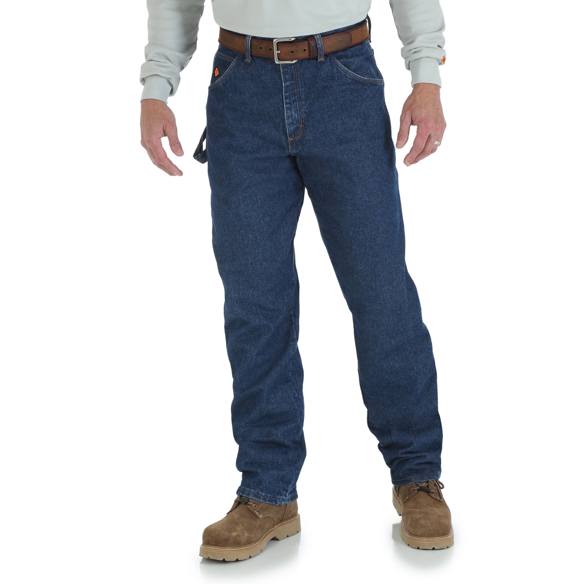 Wrangler Men's Flame Resistant Carpenter Jeans Pant Size 58 x 30 | Cotton